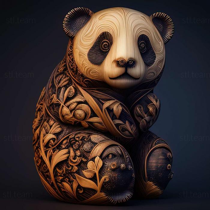 3D model Pandaloidea (STL)